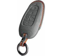 FSDGJZDFG Étui en Cuir suédé pour clé de Voiture, pour Hyundai Sonata Ioniq 5, Nexo NX4, Tucson 2022, Sonata 2020