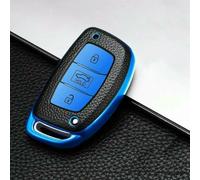 FSDGJZDFG Étui en Cuir TPU pour clé de Voiture, pour Hyundai Elantra I10 I20 I30 HB20 IX25 IX35 IX45 pour Tucson Avante