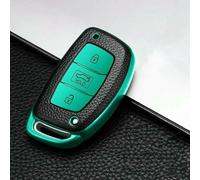 FSDGJZDFG Étui en Cuir TPU pour clé de Voiture, pour Hyundai Elantra I10 I20 I30 HB20 IX25 IX35 IX45 pour Tucson Avante