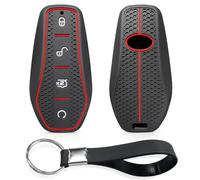 FSDGJZDFG Étui en Silicone pour clé de Voiture, pour BYD Atto 3 Han EV Dolphin Song Pro Max Tang DM Yuan Dolphin E2 Qin Plus