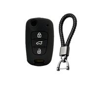 FSDGJZDFG Étui en Silicone pour clé de Voiture, pour Hyundai Elantra Accent I20 I30 Ix20 Ix35 pour Kia Sportage Rio3 Soul Optima Ceed Pro K5 K2