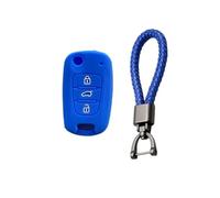 FSDGJZDFG Étui en Silicone pour clé de Voiture, pour Hyundai Elantra Accent I20 I30 Ix20 Ix35 pour Kia Sportage Rio3 Soul Optima Ceed Pro K5 K2