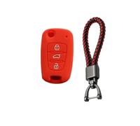 FSDGJZDFG Étui en Silicone pour clé de Voiture, pour Hyundai Elantra Accent I20 I30 Ix20 Ix35 pour Kia Sportage Rio3 Soul Optima Ceed Pro K5 K2