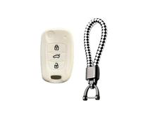FSDGJZDFG Étui en Silicone pour clé de Voiture, pour Hyundai Elantra Accent I20 I30 Ix20 Ix35 pour Kia Sportage Rio3 Soul Optima Ceed Pro K5 K2