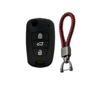 FSDGJZDFG Étui en Silicone pour clé de Voiture, pour Hyundai Elantra Accent I20 I30 Ix20 Ix35 pour Kia Sportage Rio3 Soul Optima Ceed Pro K5 K2