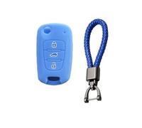 FSDGJZDFG Étui en Silicone pour clé de Voiture, pour Hyundai Elantra Accent I20 I30 Ix20 Ix35 pour Kia Sportage Rio3 Soul Optima Ceed Pro K5 K2