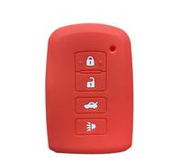 FSDGJZDFG Étui en Silicone pour clé de Voiture, pour Toyota Camry 50 55 Rav4 Auris Yaris Hybrid Highlander Avalon Fob Shell Skin, Porte-clés