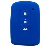 FSDGJZDFG Étui en Silicone pour clé de Voiture, pour Toyota Camry 50 55 Rav4 Auris Yaris Hybrid Highlander Avalon Fob Shell Skin, Porte-clés