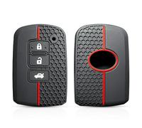 FSDGJZDFG Étui en Silicone pour clé de Voiture, pour Toyota Camry 50 55 Rav4 Auris Yaris Hybrid Highlander Avalon Fob Shell Skin, Porte-clés