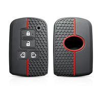 FSDGJZDFG Étui en Silicone pour clé de Voiture, pour Toyota Camry 50 55 Rav4 Auris Yaris Hybrid Highlander Avalon Fob Shell Skin, Porte-clés
