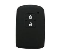 FSDGJZDFG Étui en Silicone pour clé de Voiture, pour Toyota Camry 50 55 Rav4 Auris Yaris Hybrid Highlander Avalon Fob Shell Skin, Porte-clés