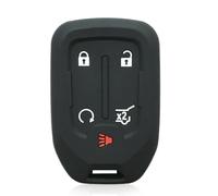 FSDGJZDFG Étui en Silicone pour clé de Voiture pour Yukon XL Sierra Terrain Acadia pour Chevrolet Tahoe 2015-2020, Porte-clés sans clé à Distance