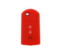FSDGJZDFG Étui en Silicone pour clé télécommande 3 Boutons pour Mazda 2, Demio, 3, 5, 6, M5, CX7, CX9, RX8, MX5, MPV