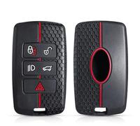 FSDGJZDFG Étui en Silicone pour clé télécommande de Voiture, pour Land Rover, Range Rover Sport, Evoque, Evok, Discovery