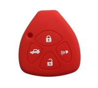 FSDGJZDFG Étui pour clé de Voiture pour Toyota Yaris/Vitz Auris MK I 2007 Corolla Verso Hilux 7 RAV4 Porte Camry Housse de clé de Voiture Porte-clés 2/3/4 Boutons