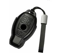FSDGJZDFG Housse de clé de Voiture en Cuir pour Mercedes Benz ACESG Classe GLC CLE CLA GLB GLK GLS Ensemble de Protection Accessoires Étui à clé