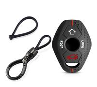 FSDGJZDFG Housse de clé de Voiture en Silicone, étui de clé pour BMW E46 E39 E53 X5 X3 E83 X3 Série 7 5 3 330i, Accessoires Porte-clés