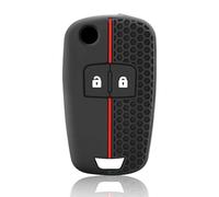 FSDGJZDFG Housse de clé de Voiture en Silicone, pour Opel Insignia, Astra J, Zafira, Corsa D, Mokka, Meriva, Aveo, Prism, Spark, Trax, Cruze