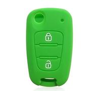 FSDGJZDFG Housse de clé en Silicone, étui de clé Pliable à Rabat, pour Kia Rio 3 Sportedge Ceed Soul Cerato 2 pour Hyundai i20 ix35 i30 Accent Porte-clés