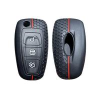 FSDGJZDFG Housse de clé en Silicone pour Ford Focus Fiesta S-Max Galaxy Transit Tourneo Custom Mondeo 4 Wagon Kuga C-Max