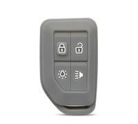 FSDGJZDFG Housse de clé télécommande en Silicone, étui de clé de Voiture, Porte-clés pour Volvo FH16 Cargo 555 FM 4 Boutons, Accessoires Automobiles