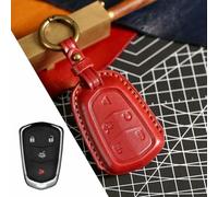 FSDGJZDFG Housse de Protection en Cuir pour clé de Voiture, Accessoire pour Cadillac CT4, CT6, CT5, XT4, XT6, XT5