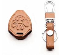 FSDGJZDFG Housse de Protection en Cuir pour clé de Voiture, Compatible avec télécommande à 3 Boutons, pour Toyota