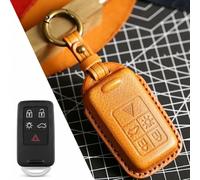 FSDGJZDFG Housse de Protection en Cuir pour clé de Voiture pour Volvo XC60, V60, S60, XC70, V40