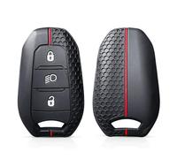 FSDGJZDFG Housse de Protection en Silicone pour Porte-clés de Voiture, pour Citroën C4 C3 C5 C6 DS3 DS5 DS6 pour Peugeot 508 2008 3008 308 E-208 2021 2022