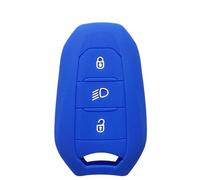 FSDGJZDFG Housse de Protection en Silicone pour Porte-clés pour Citroën C4 C3 C5 C6 DS3 DS5 DS6 pour Peugeot 508 2008 3008 308 e-208 2021 2022