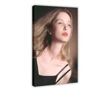 FSDJHG Poster sur toile de l'actrice Julie Delpy (2) - Décoration pour chambre à coucher, bureau, chambre - Cadeau - 30 x 45 cm