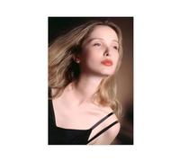 FSDJHG Poster sur toile de l'actrice Julie Delpy (2) - Décoration pour chambre à coucher, bureau, chambre - Cadeau - 30 x 45 cm