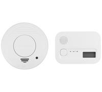 Fse-19204 Détecteur De Fumée Et De Monoxyde De Carbone à Pile(s) Gaz Détecté Fumée, Monoxyde De Carbone S414232 - Smartwares