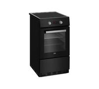Beko FSE58301BC four et cuisinière Electrique Plaque avec zone à induction Noir