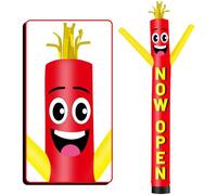 FSFLAG Tube gonflable de 1,8 m de haut, danseur d'air farfelu maintenant ouvert Wacky Wave Dancer (diamètre 22,9 cm) pour décoration extérieure, publicité, événements commerciaux (souffleur non inclus