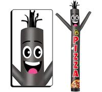 FSFLAG Tube gonflable de 6,1 m de haut pour homme - Danseur d'air farfelu - Pizza Wacky Wave Dancer (diamètre 45,7 cm) pour décoration extérieure, publicité et événements commerciaux (souffleur non