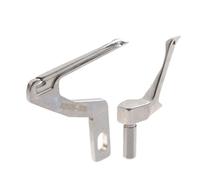 FSFY 2 pièces/ensemble A2512-234-000 + A2526-335-000 boucleur inférieur et supérieur en acier argenté pour machine à coudre Juki Serger Mo-623-644D-654-655-734DE-735, pièce industrielle