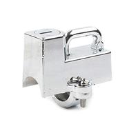 FSFY Antivol de Casque de Moto Bike Riders Choice Universel pour Harley Davidson pour Softail pour Road King pour Fat Boy Crusier Chopper Motos de vélo personnalisées, Chrome