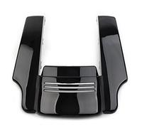 FSFY Extension de garde-boue arrière 12,7 cm ABS étiré pour Harley Touring Street Electra Glide 2009 2010 2011 2012 2013, noir brillant