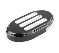 FSFY Repose-pieds de frein de moto Repose-pieds gauche et droit Pédale de frein de course pour Harley-DAVIDSON pour Sportster 883XL 1200XL Dyna Wide Glide, V-Rod, Noir B