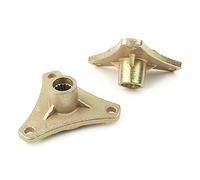 FSFYUK Accessoire moto 1 paire de cannelures de moyeu d'essieu de roue arrière universelles à 17 dents For 110cc Quad 125cc, VTT, kart, tricycle, moto tout-terrain