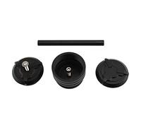 FSFYUK Cache-écrous de fourche arrière de moto, protection de fourche arrière Pour HP2-Sport, Pour K 1200/1300, R nineT, Pour R 1200, R1250GS LC (couleur : noir)