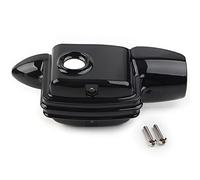 FSFYUK Capuchon de couvercle de maître-cylindre de frein arrière de moto en plastique ABS Pour Electra Glide Standard Electra Glide Classic Road Glides 2008-2021 Noi