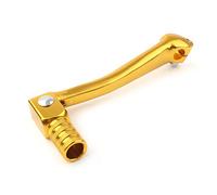 FSFYUK Levier de changement de vitesse pliable pour moto, levier de commande de frein pour Pit Dirt Bike 50cc-160cc XR50 KLX110 CRF, jaune