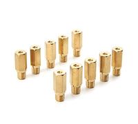 FSFYUK Lot de 10 kits de remplacement de gicleur principal de carburateur M5 160 162 165 168 170 172 175 178 180 182 pour/pour/pour PWK/BD/CRS/FCR/FCR-MAX/PD/PE/PJ/PWM Carb