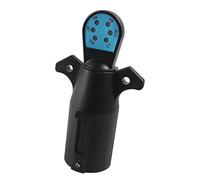 FSFYUK Testeur de circuit de câblage de feux de remorque à lame à 7 voies RV, adaptateur rond à broches pour fiche électrique d'accessoires de câblage électrique.
