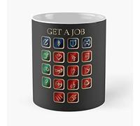 Fsgcusllona Final Reborn 14 Fantasy Ffxiv Heavensward Ff14 Realm A Xiv Mug tient la main 325 ml en céramique marbre blanc imprimé design tendance