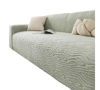 FSHFjje Housse de canapé Extensible Bleu Ciel Anti-griffures, Protection intégrale pour canapé 4 Places, canapé en L et canapé modulable,Vert,2 Seater