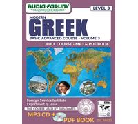 FSI : Cours de Base Grec Moderne 3 (MP3/PDF)