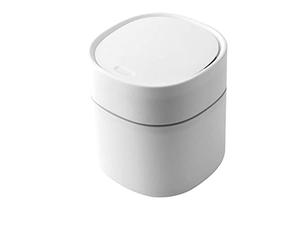 FSJMTQTS Mini Poubelle Corbelle de bureau Can Bureau Créative Push Couche peut simple pour Maison et Bureau